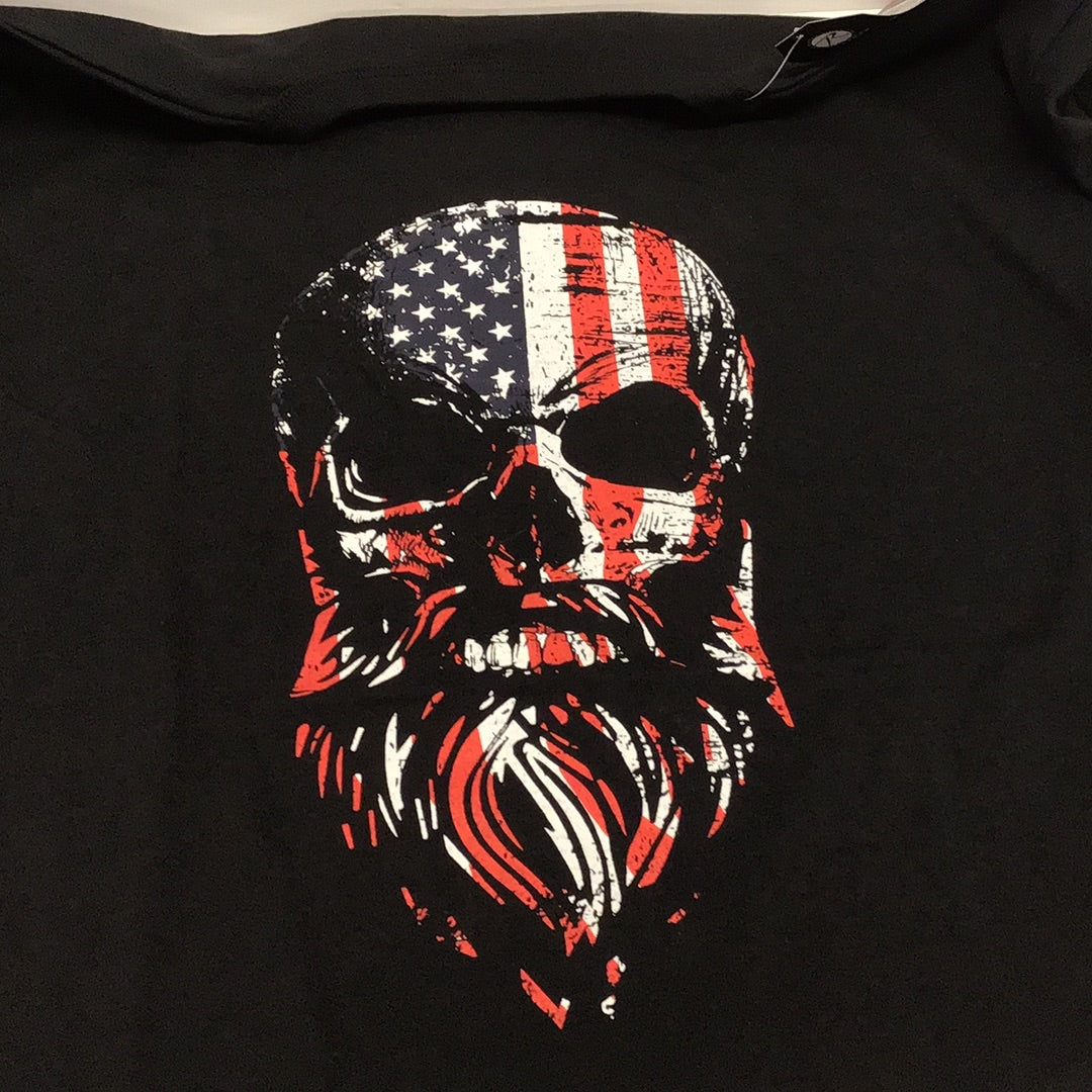 American flag beard clearance shirt