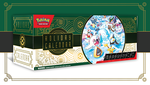 Pokemon Holiday shops Calendar 2022