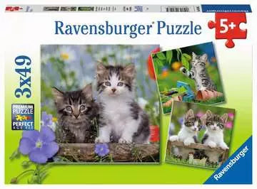 Cuddly Kittens 3 x 49 pc Puzzle