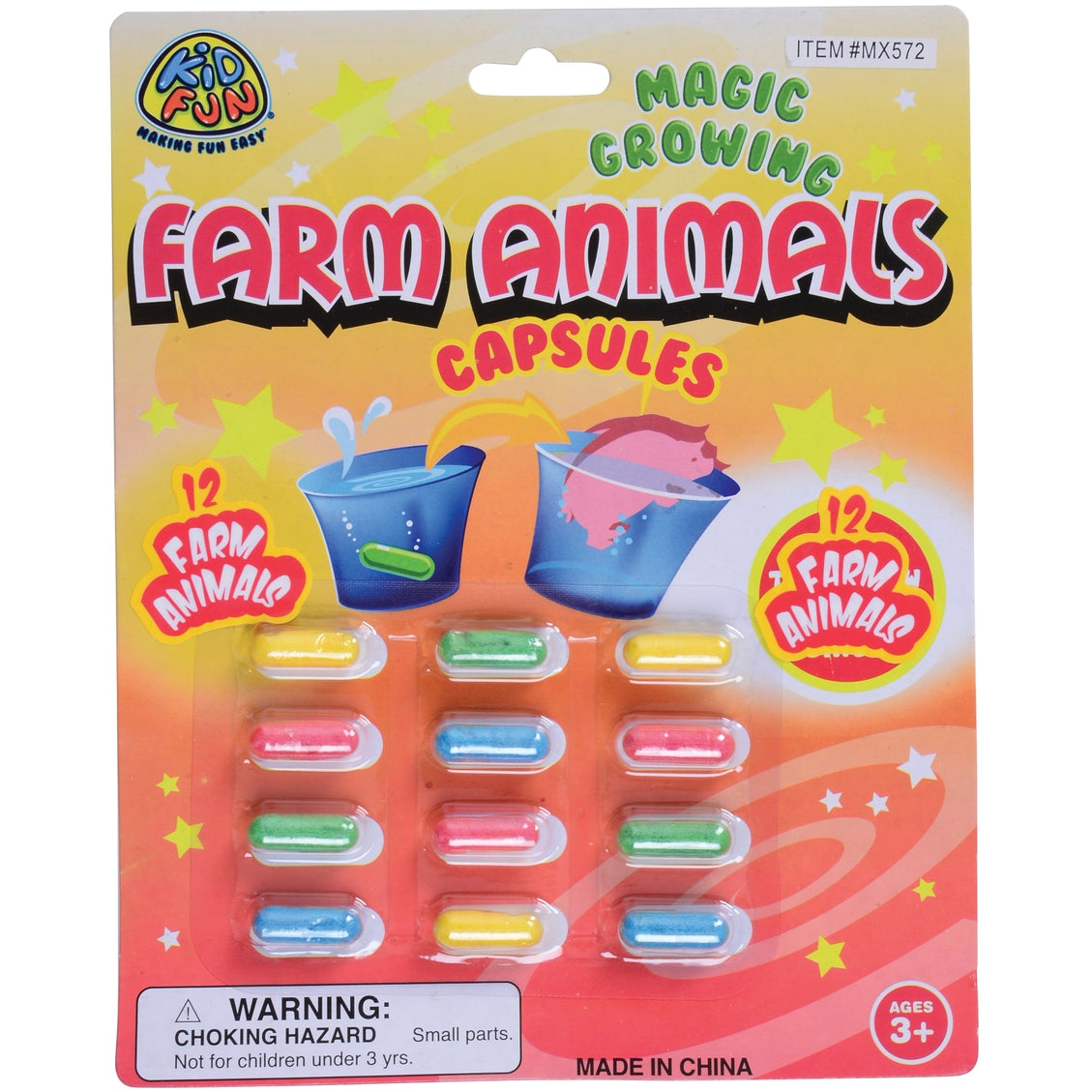 Magic Grow Farm Animal Capsules 12-unit