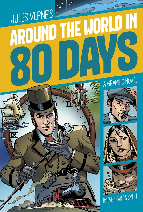 Around the World in 80 Days Graphic Novel