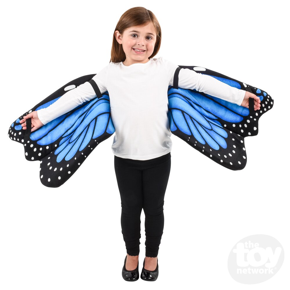 Plush Blue Morpho Butterfly Wings