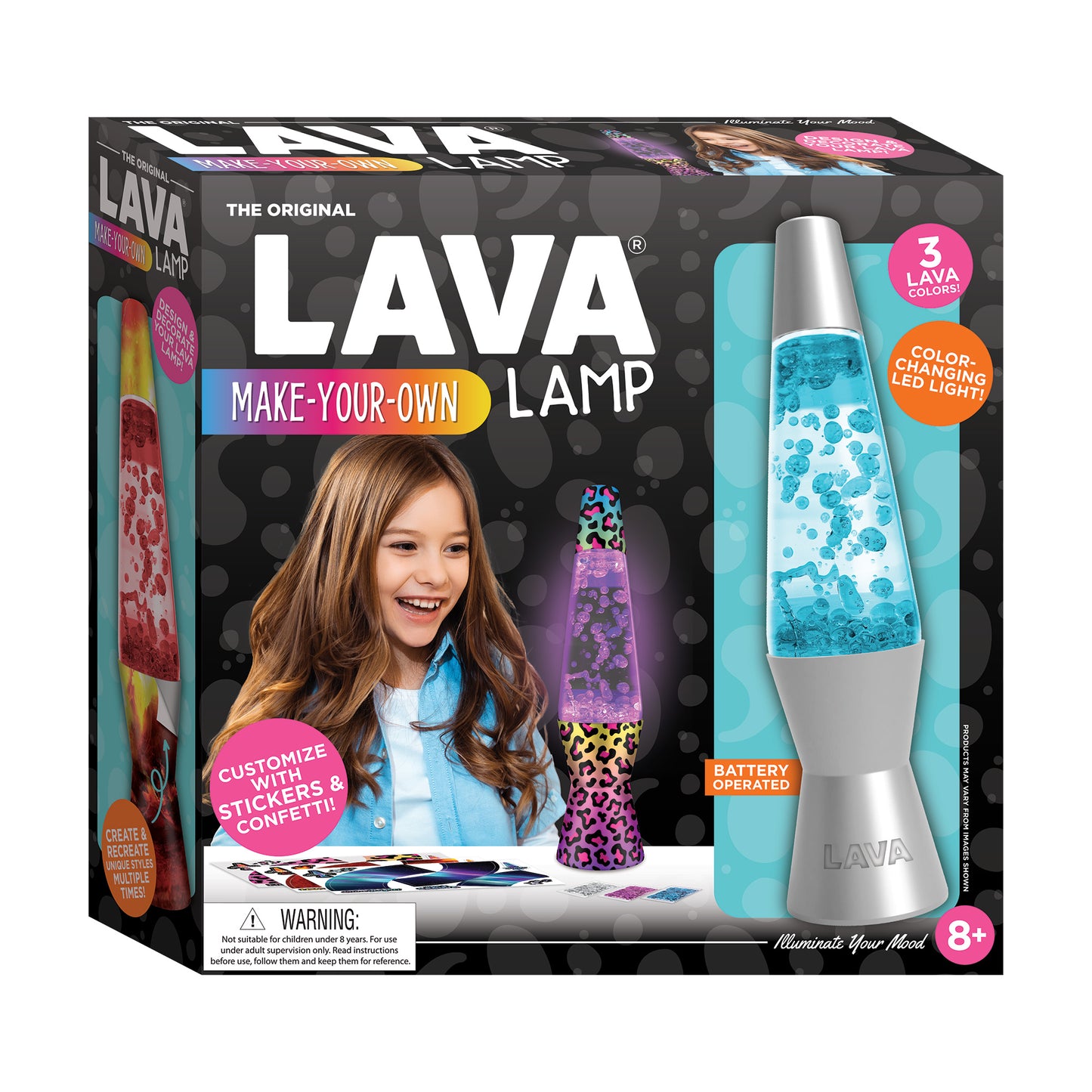 MAKE YOUR OWN LAVA LAMP