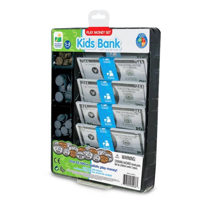 Kids Bank - Play Money Set