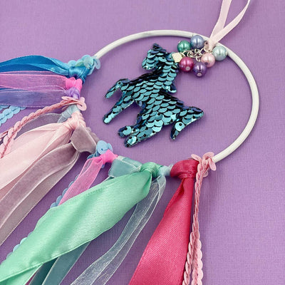 Unicorn Dreamcatcher Hoop Craft Kit for Children