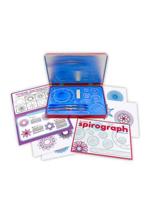 the Original Spirograph in a Tin